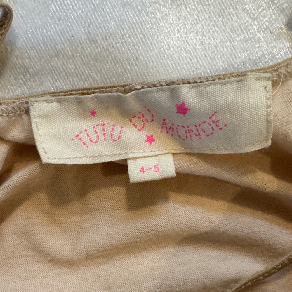 Tutu Du Monde Champagne Tulle Dress with Butterfly - Picture 2 of 5